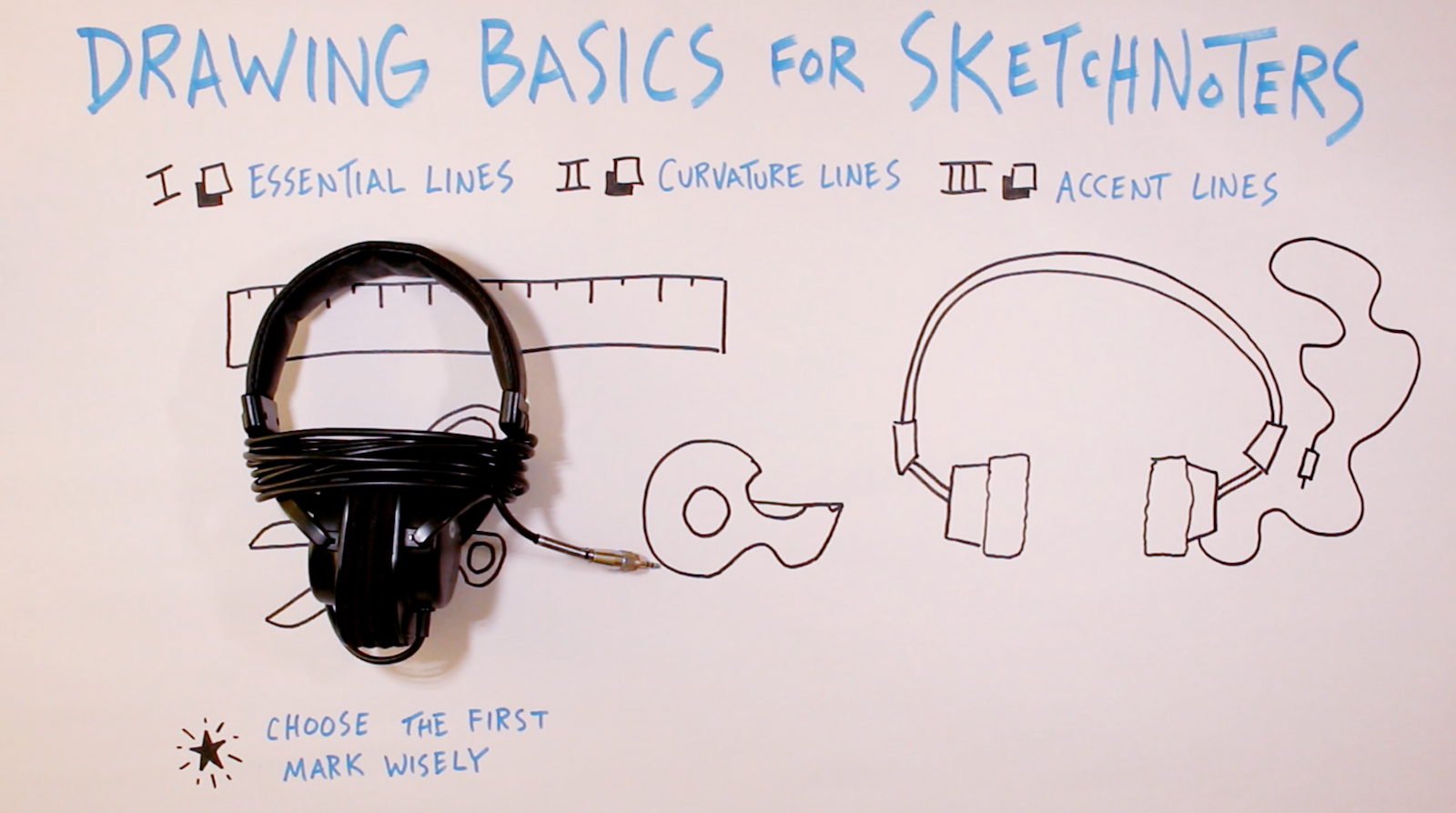 Drawing Basics for Sketchnoters - Verbal to Visual